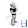 Power Bulldog Mascot Costume