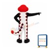 Red Cobra Mascot Costume