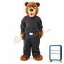 Cree Nation Police Bear Mascot Costume