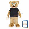 Cute Brown Bear Mascot Costume