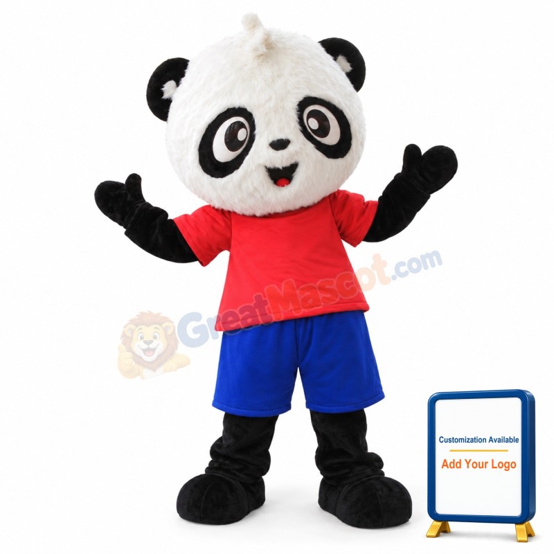 New Panda Mascot Costume