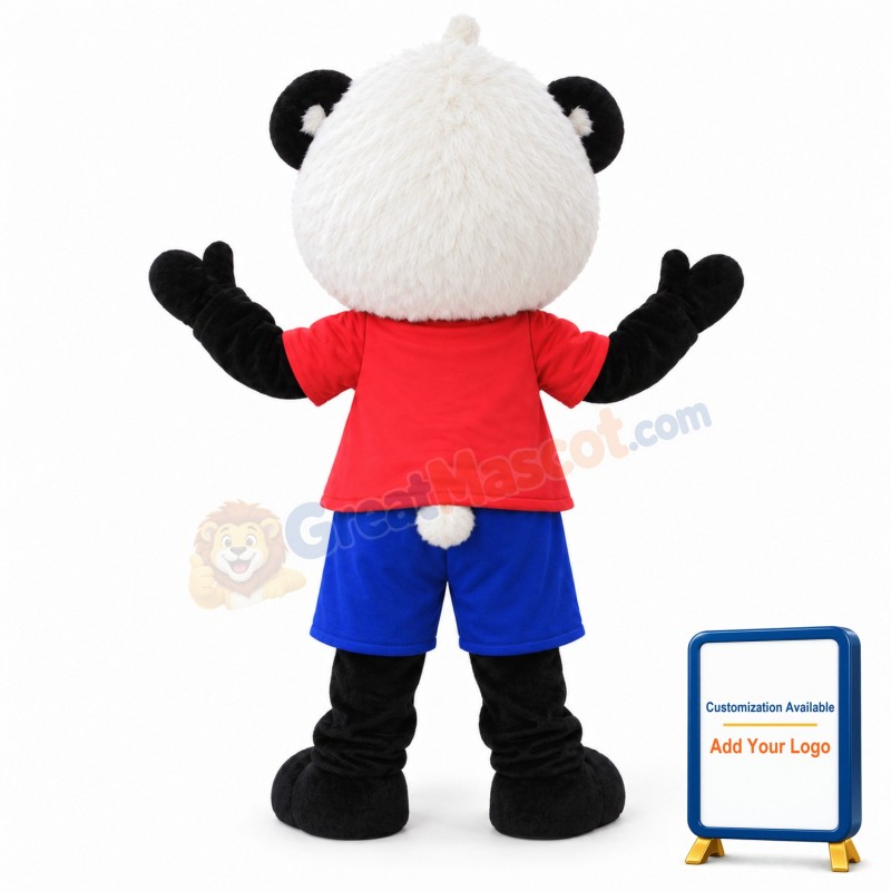 New Panda Mascot Costume