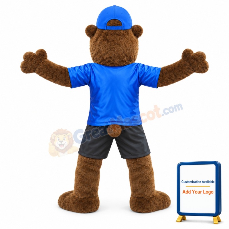 Fierce Bear Mascot Costume