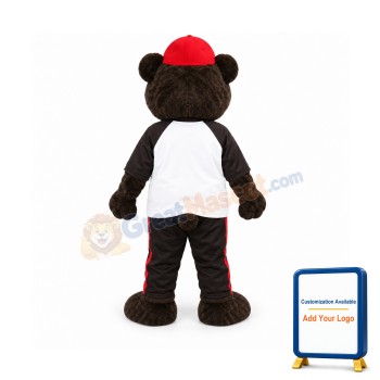 Chocolate Bear Mascot Costume