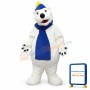Happy Polar Bear Mascot Costume
