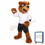Brown Grizzly Bear Mascot Costume