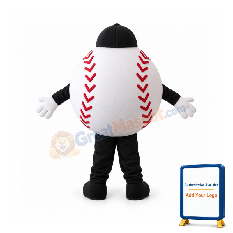 Baseball Mascot Costume Adult Costume