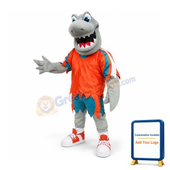 Fierce Shark Mascot Costume