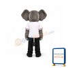 Happy Elephant Mascot Costume