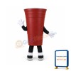Red Cup Mascot Costume