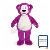 Purple Bear Mascot Costume
