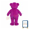 Purple Bear Mascot Costume