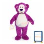 Purple Bear Mascot Costume