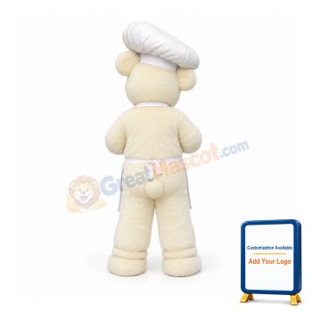 Chef Bear Mascot Costume