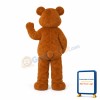 Happy Brown Bear Mascot Costume