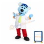 Doctor Bear Mascot Costume