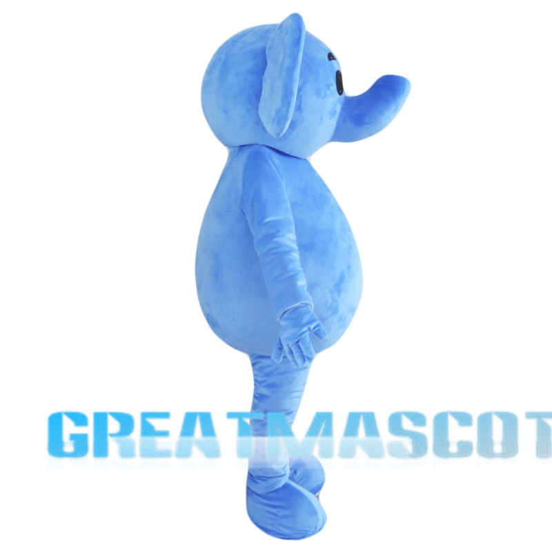 Cute Pink Elephant Mascot Costume