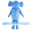 Cute Pink Elephant Mascot Costume