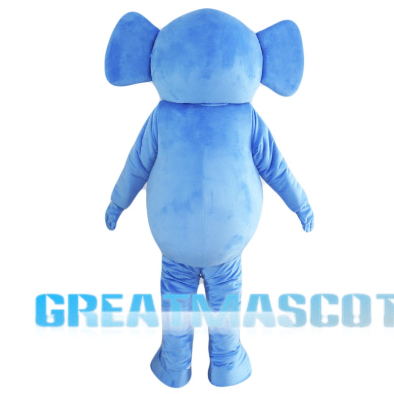 Cute Pink Elephant Mascot Costume