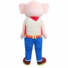 Beige Elephant Mascot Costume