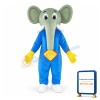 Blue Body Elephant Mascot Costume