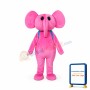 Adult Pink Elephant Mascot Costume