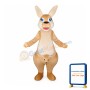 Handmade Plush Material Kangaroo Mascot Costume