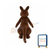 Chocolate Kangaroo Mascot Costume