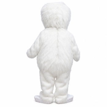 White Yeti Mascot Costume
