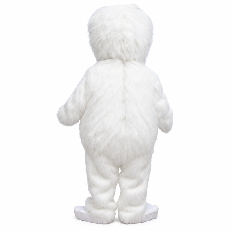 White Yeti Mascot Costume