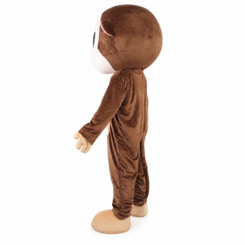 Big Head Monkey Mascot Costume