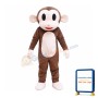 Plush Adult Monkey Mascot Costume