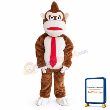 Adult Orangutan Mascot Costume