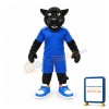 Black Sport Panther Mascot Costume