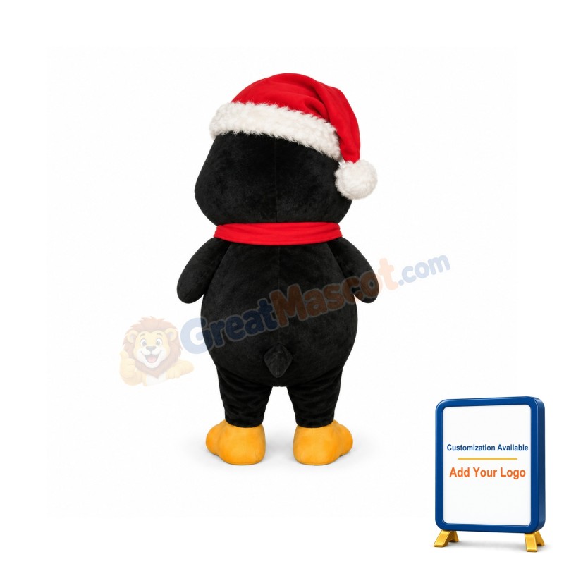 Christmas Penguin Mascot Costume