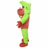 Green and Brown Chimpanzee Mascot Costume