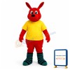 Cute Red Kangaroo Mascot Costume
