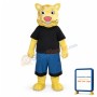 Cookie the Culture Cat Mascot Costume