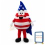 Flag Blood Drop Mascot Costume