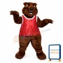 Fierce Grizzly Bear Mascot Costume