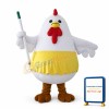 Fat Chicken Mascot Costume