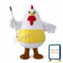 Fat Chicken Mascot Costume