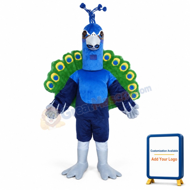 Peacock Mascot Costume
