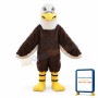 Furry Eagle Mascot Costume