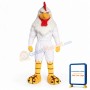 Power White Rooster Mascot Costume