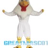 Power White Rooster Mascot Costume