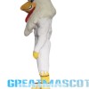 Power White Rooster Mascot Costume