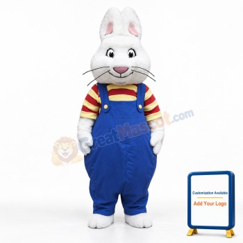 Max Rabbit Mascot Costume