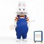 Max Rabbit Mascot Costume