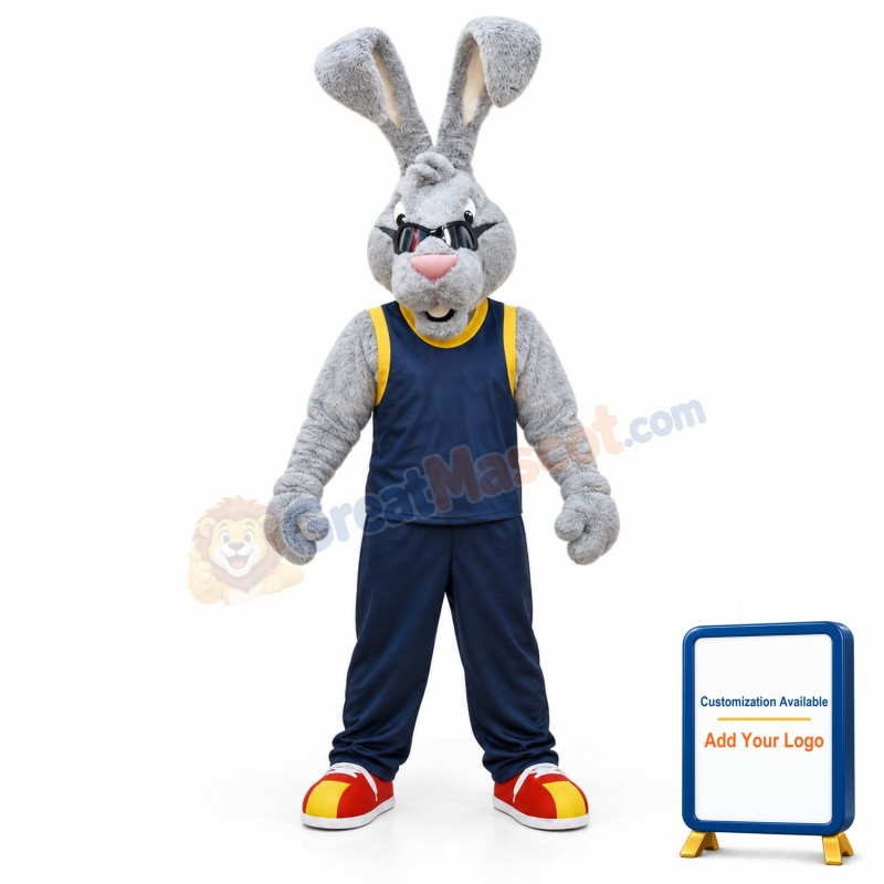 Power Rabbit Mascot Costume